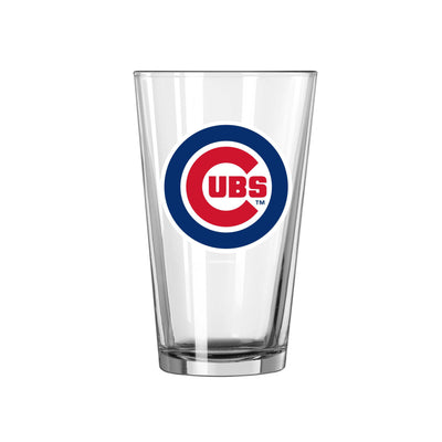 Chicago Cubs 16oz Swagger Pint Glass - Logo Brands