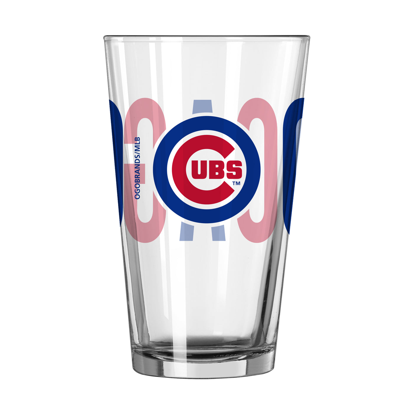 Chicago Cubs 16oz Overtime Pint Glass