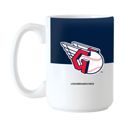 Cleveland Guardians 15oz Colorblock Sublimated Mug - Logo Brands