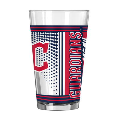 Cleveland Guardians 16oz Hero Pint Glass - Logo Brands