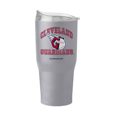 Cleveland Guardians 30oz Athletic Stone Powder Coat Tumbler - Logo Brands