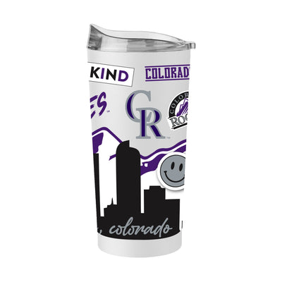 Colorado Rockies 20oz Native Powder Coat Tumbler