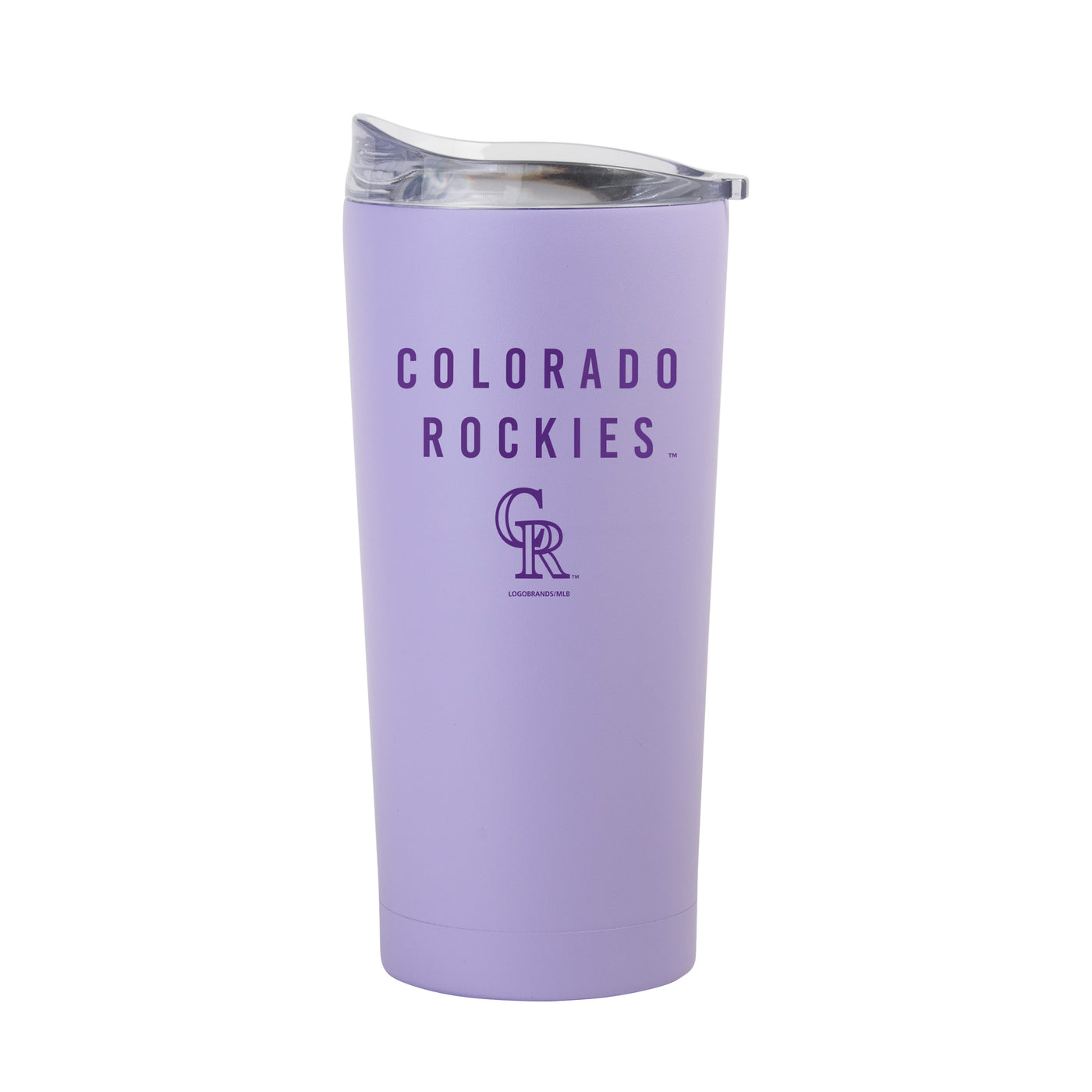 Colorado Rockies 20oz Tonal Lavender Powder Coat Tumbler