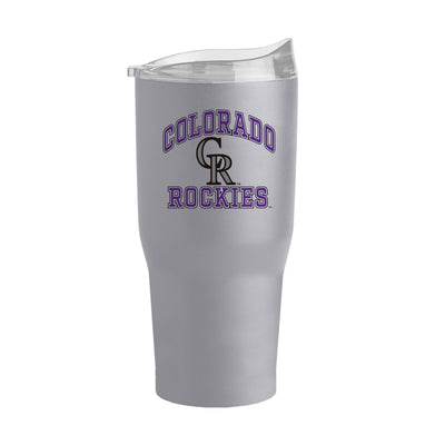 Colorado Rockies 30oz Athletic Stone Powder Coat Tumbler - Logo Brands