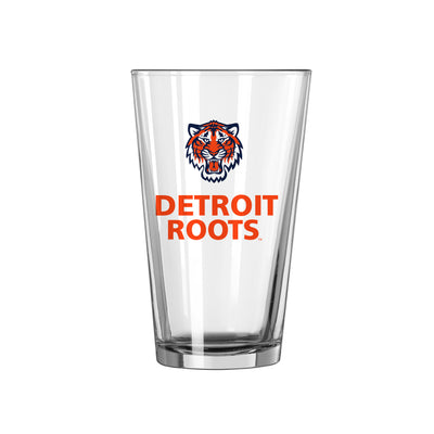 Detroit Tigers 16oz Slogan Pint Glass - Logo Brands