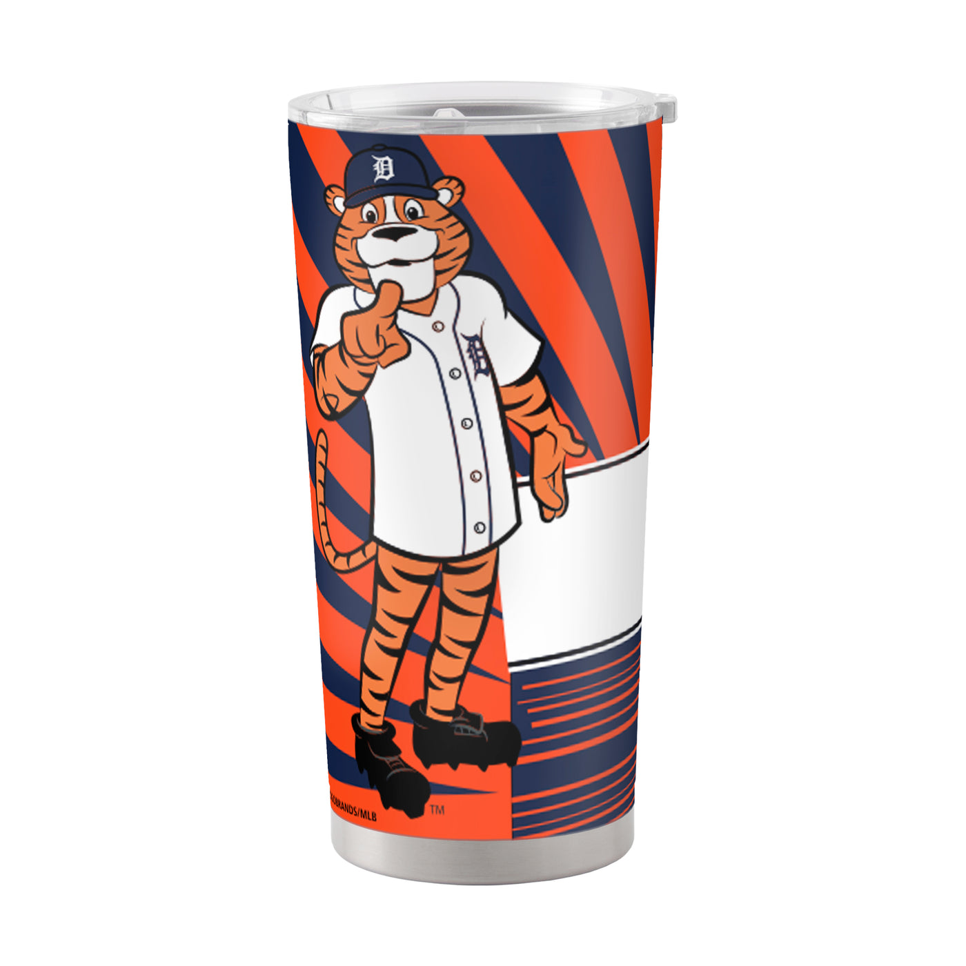 Detroit Tigers 20oz Mascot Stainless Steel Tumbler