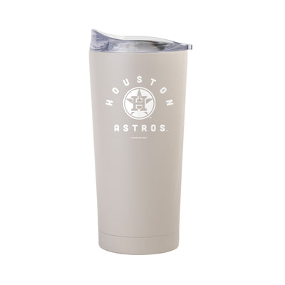 Houston Astros 20oz Archway Sand Powder Coat Tumbler - Logo Brands