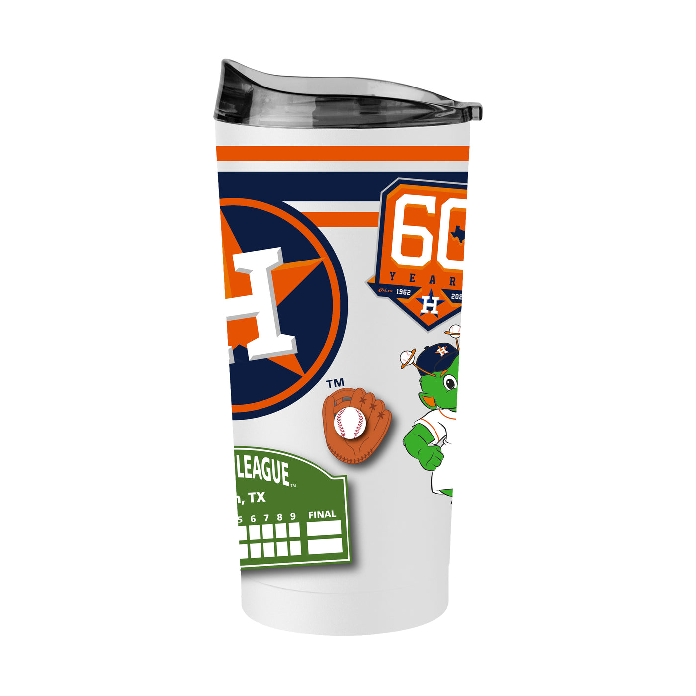 Houston Astros 20oz Native Stainless Steel Tumbler - Logo Brands