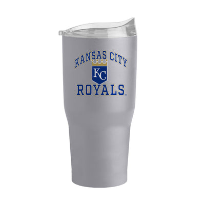 Kansas City Royals 30oz Athletic Stone Powder Coat Tumbler - Logo Brands