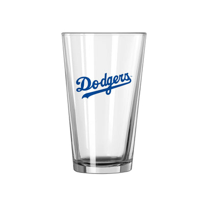 Los Angeles Dodgers 16oz Retro Pint Glass - Logo Brands