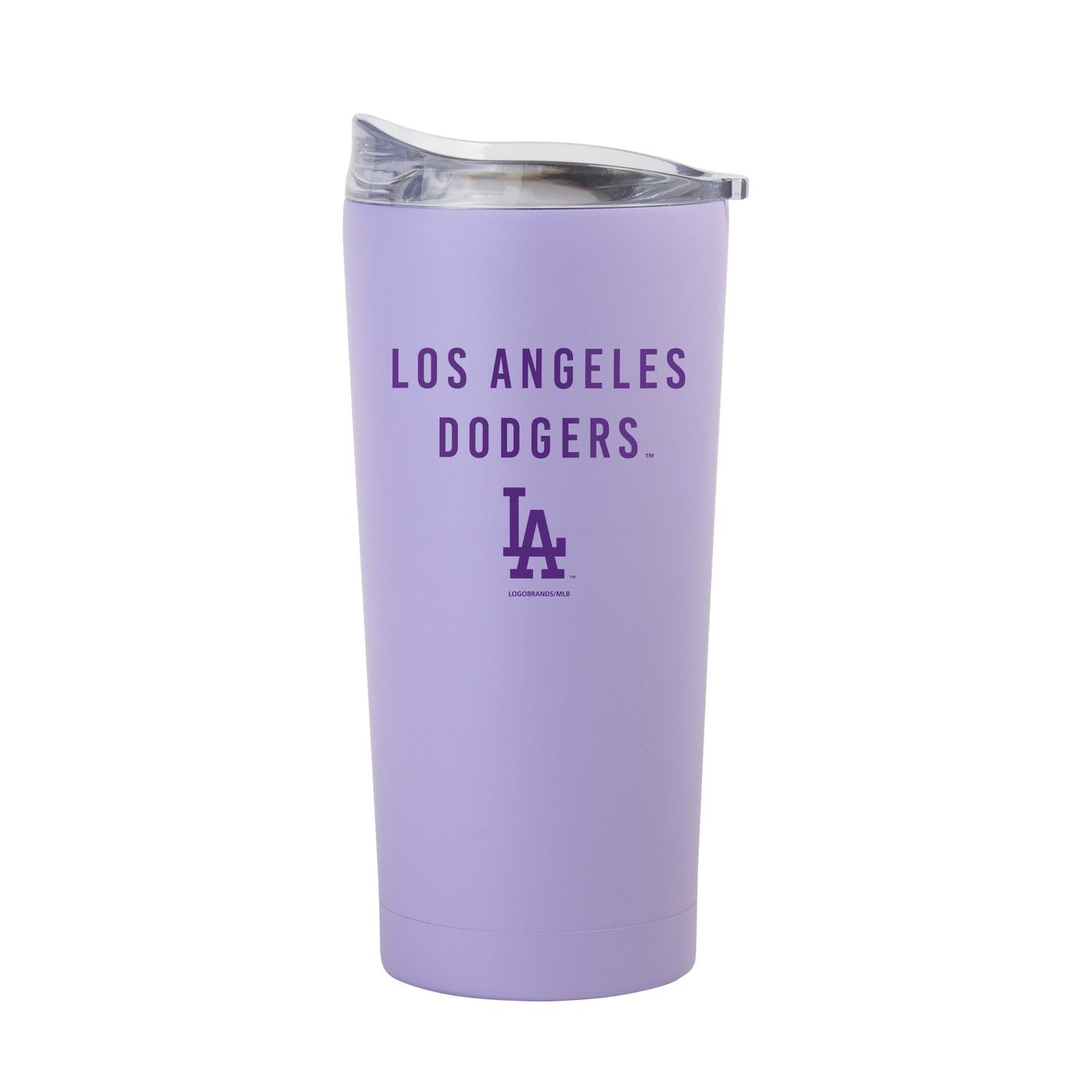 LA Dodgers 20oz Tonal Lavender Powder Coat Tumbler