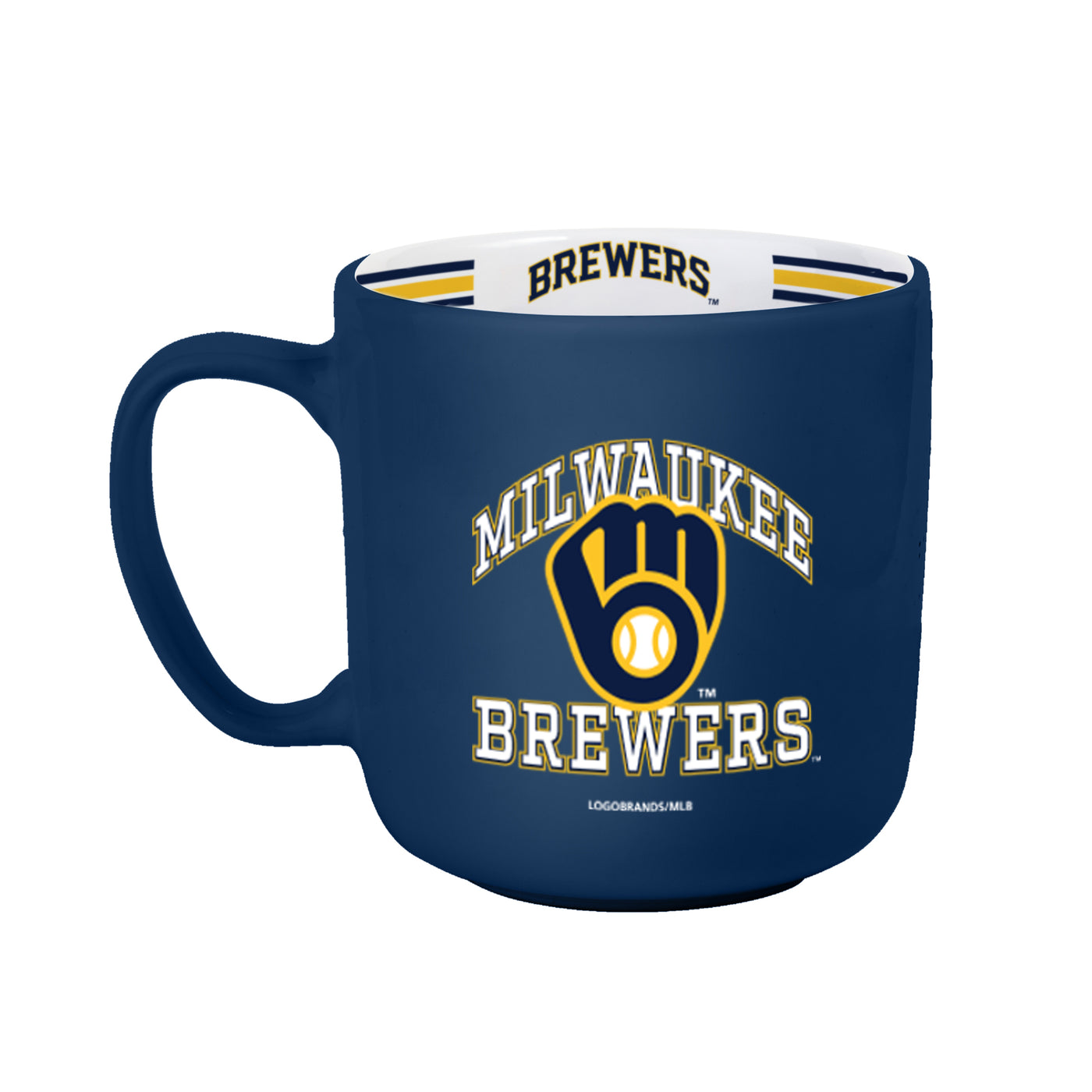 Milwaukee Brewers 15oz Stripe Mug