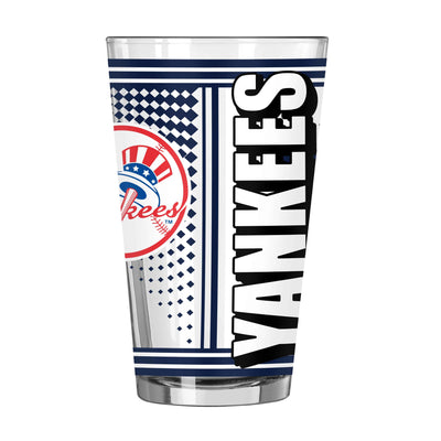 New York Yankees 16oz Hero Pint Glass - Logo Brands