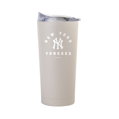 New York Yankees 20oz Archway Sand Powder Coat Tumbler - Logo Brands