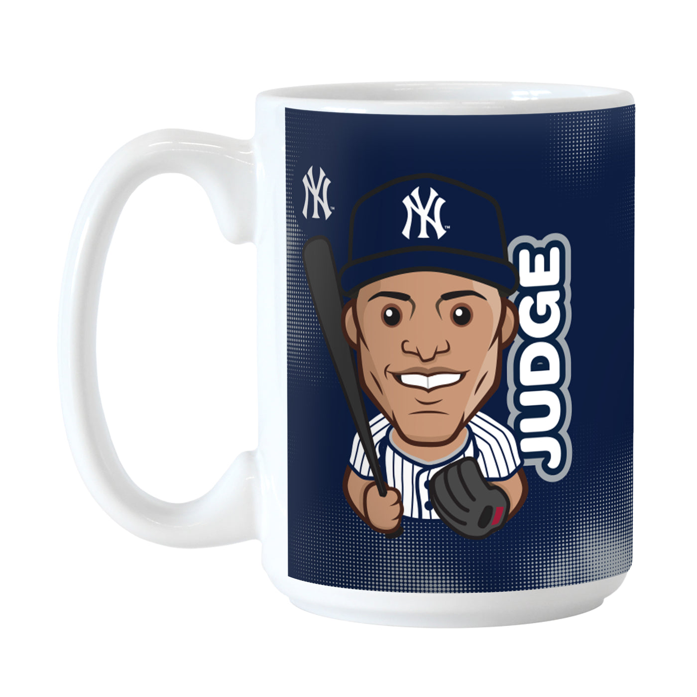 New York Yankees Aaron Judge Caricature 15oz Sublimated Mug