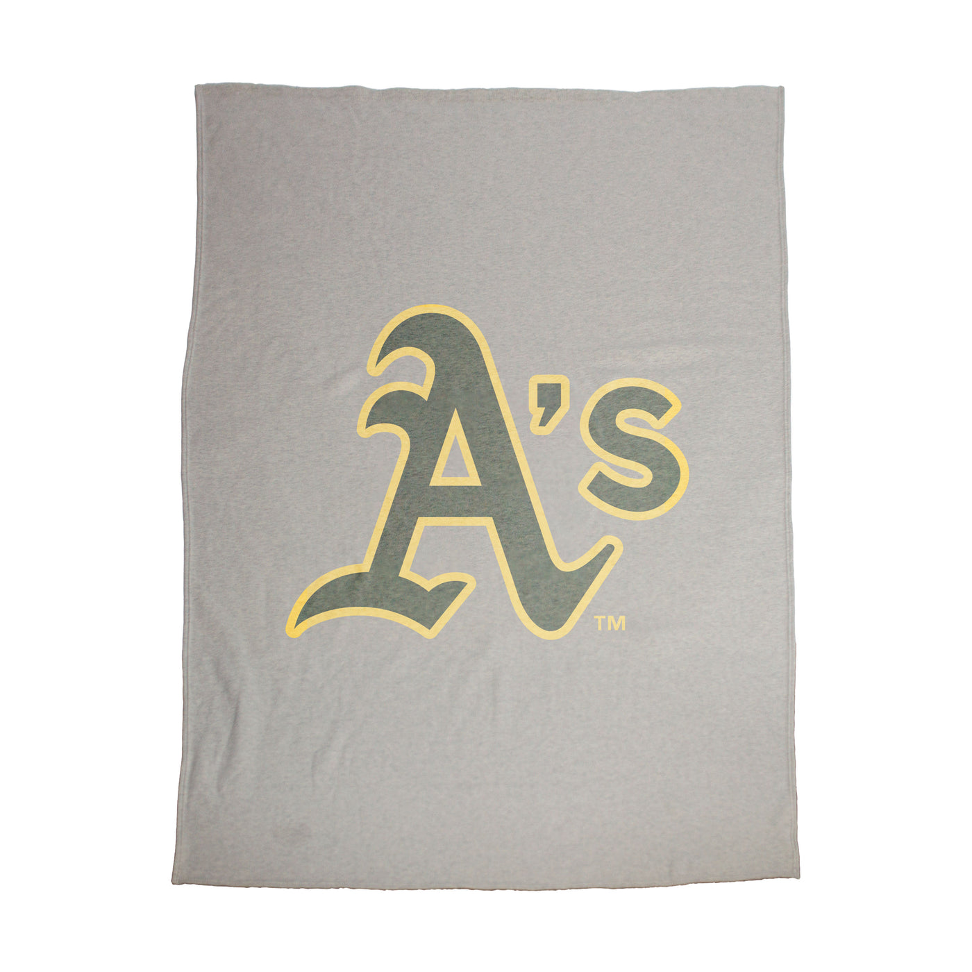 Oakland Athletics Oversized Logo Sublimated Sweatshirt Blanket