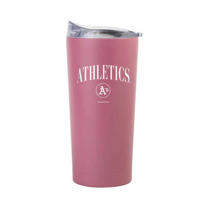 Oakland Athletics 20oz Cinch Berry Powder Coat Tumbler - Logo Brands