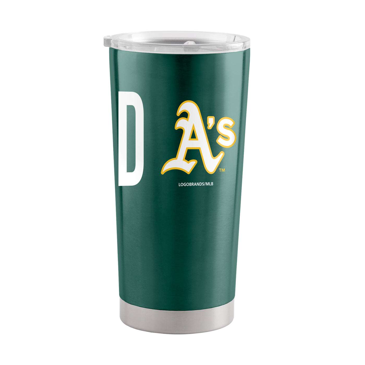 Oakland Athletics 20oz Overtime Stainless Steel Tumbler - Logo Brands