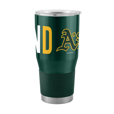 Oakland Athletics Overtime 30 oz Stainless Tumbler - Logo Brands