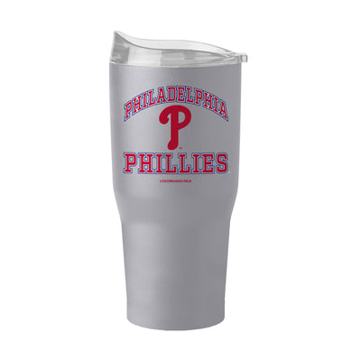 Philadelphia Phillies 30oz Athletic Stone Powder Coat Tumbler - Logo Brands