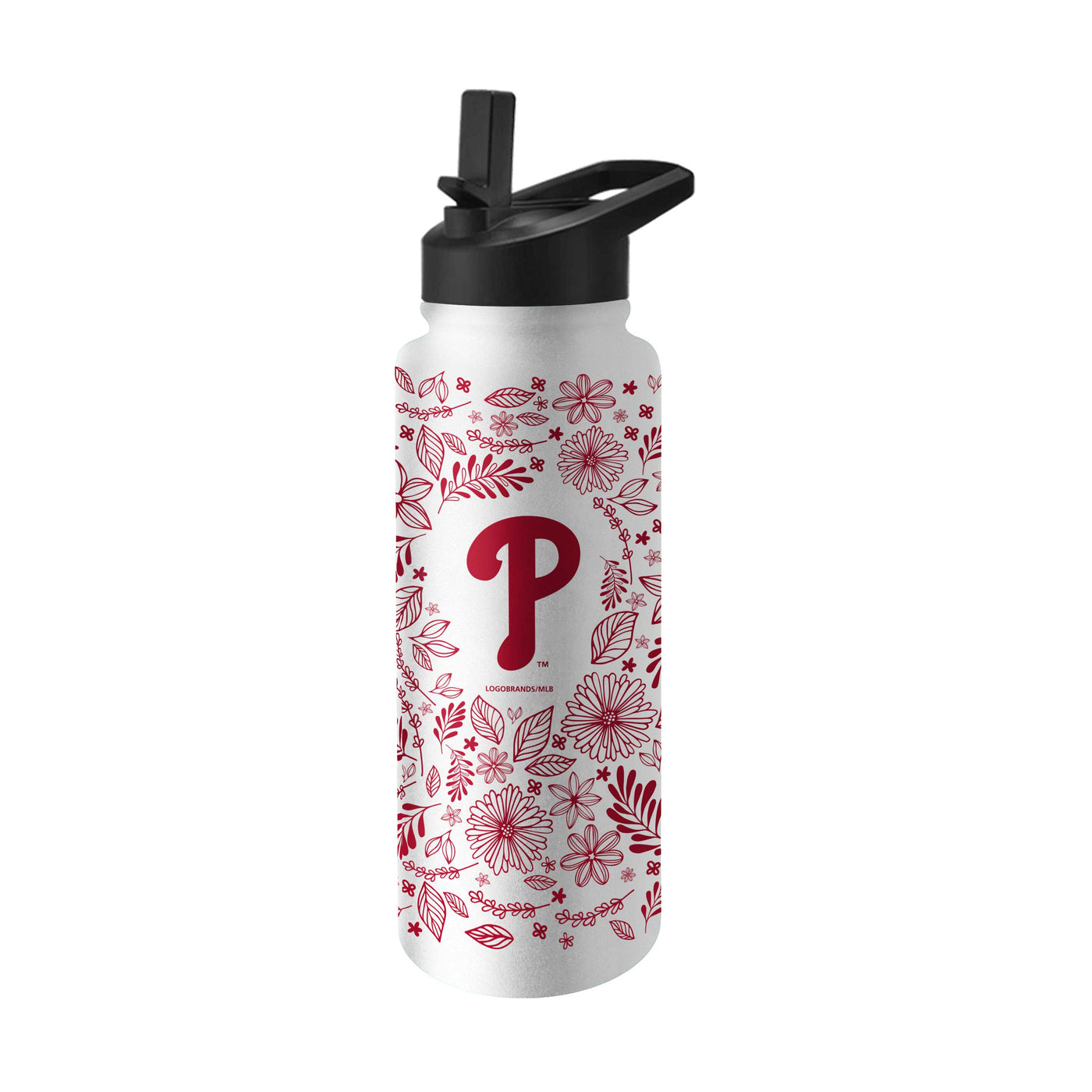 Philadelphia Phillies Quencher Botanical Flip Top Water Bottle
