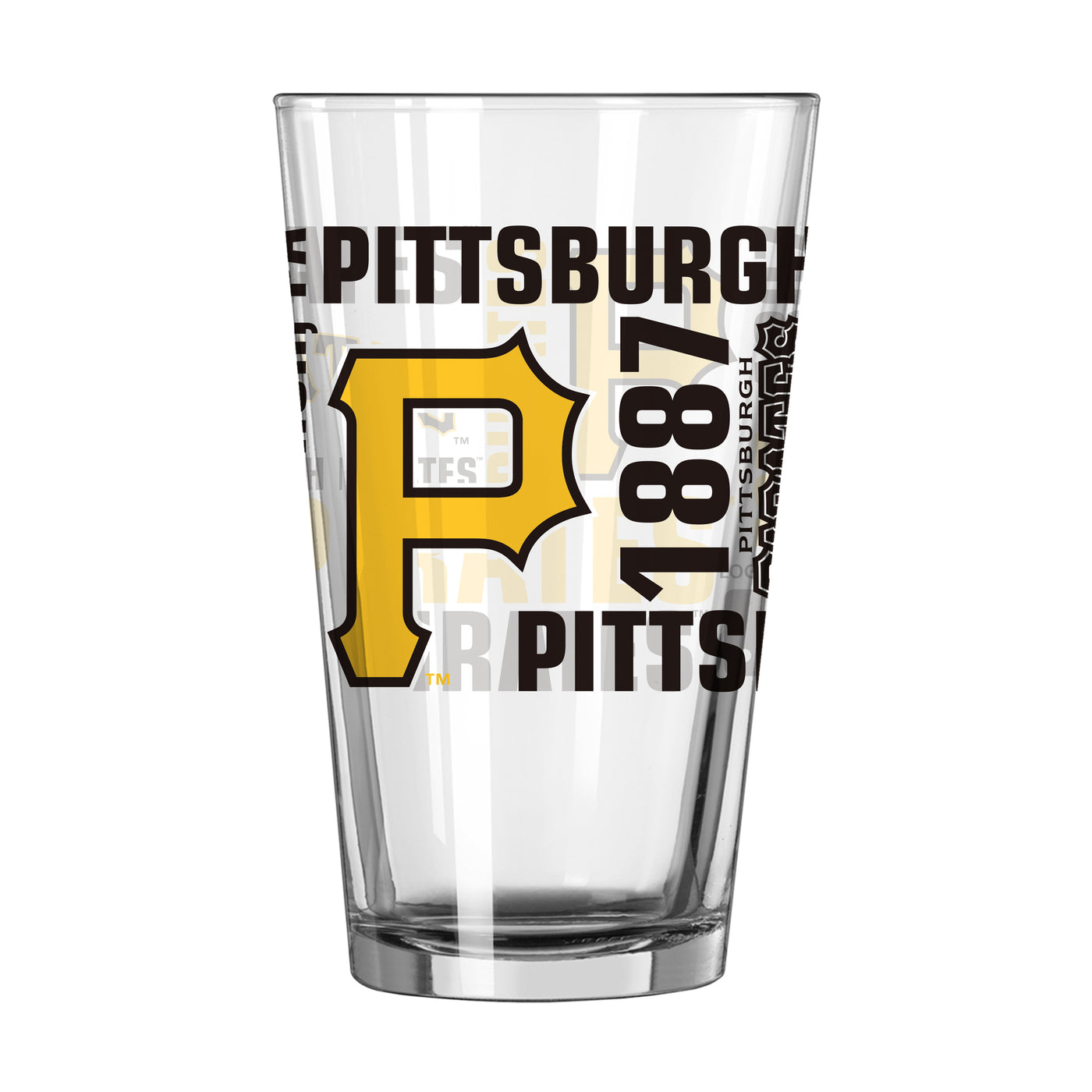 Pittsburgh Pirates 16oz Spirit Pint Glass