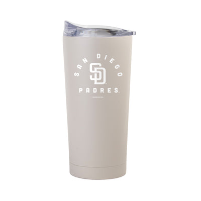 SD Padres 20oz Archway Sand Powder Coat Tumbler - Logo Brands