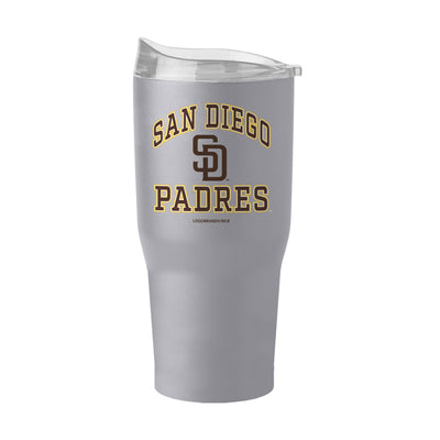 SD Padres 30oz Athletic Stone Powder Coat Tumbler - Logo Brands