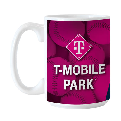 Seattle Mariners 15oz TMobile Park Sublimated Mug - Logo Brands