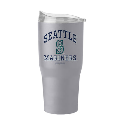 Seattle Mariners 30oz Athletic Stone Powder Coat Tumbler - Logo Brands