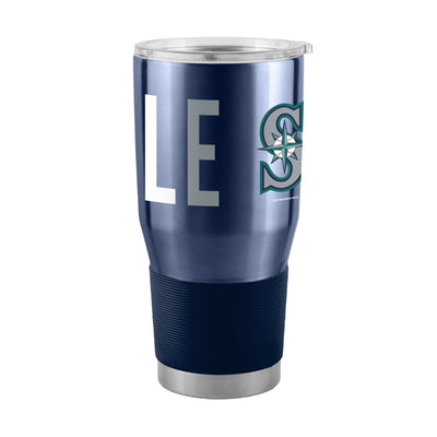 Seattle Mariners Overtime 30 oz Stainless Tumbler - Logo Brands