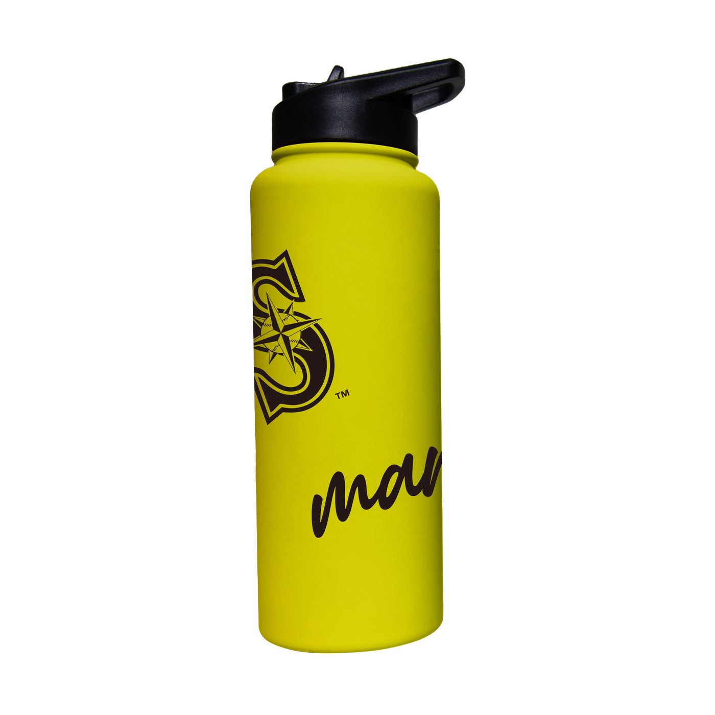 Seattle Mariners 34oz Cru Bold Soft Touch Quencher - Logo Brands