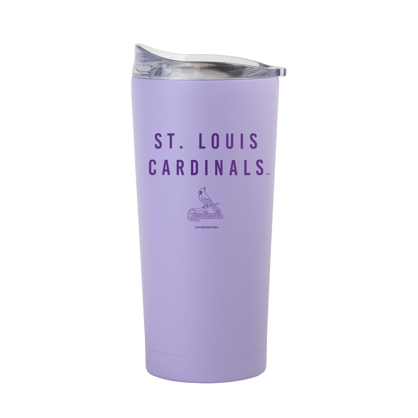 St. Louis Cardinals 20oz Tonal Lavender Powder Coat Tumbler