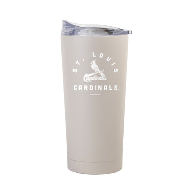 St. Louis Cardinals 20oz Archway Sand Powder Coat Tumbler - Logo Brands