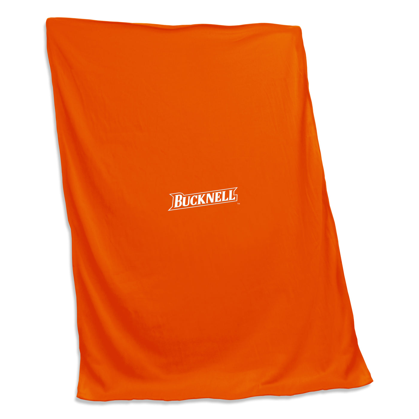 Bucknell U Orange Screened Sweatshirt Blanket - Logo Brands