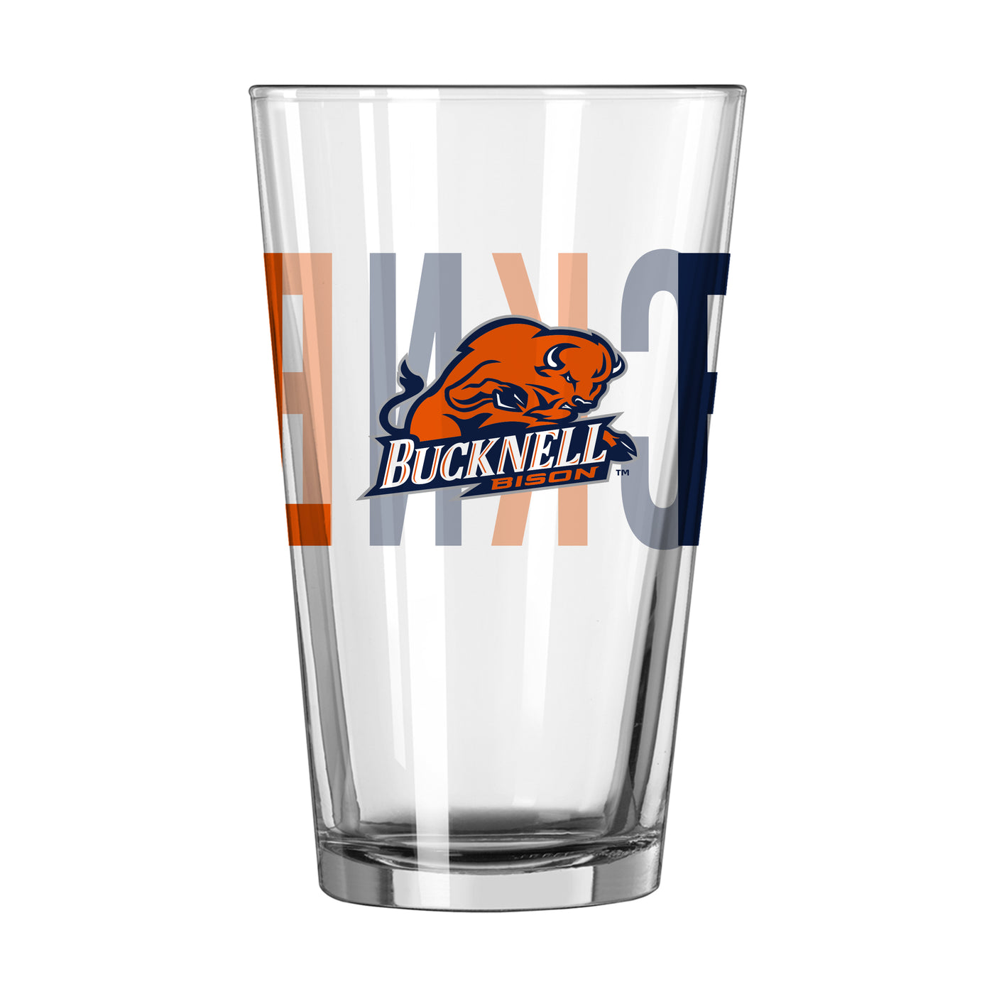 Bucknell 16oz Overtime Pint Glass