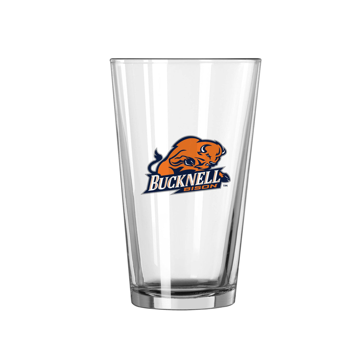 Bucknell U 16oz Logo Pint Glass - Logo Brands