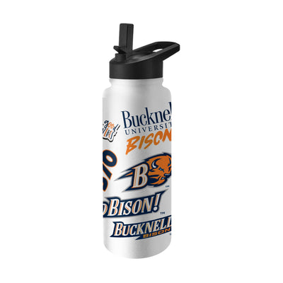 Bucknell 34oz Native Quencher Bottle - Logo Brands