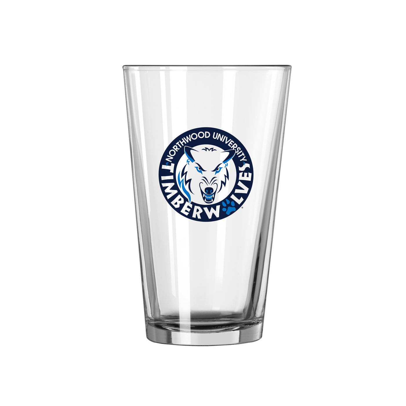 Northwood Univ - Michigan 16oz Pint Glass - Logo Brands