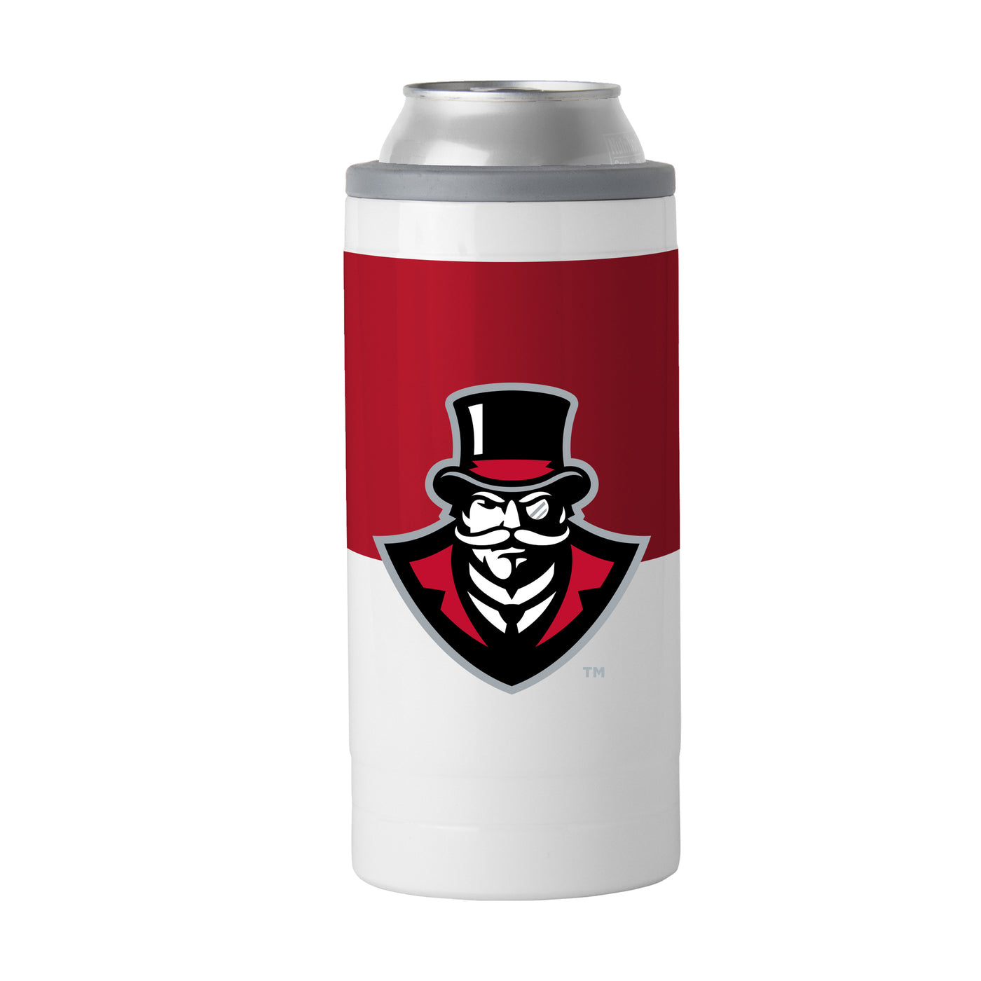 Austin Peay State 12oz Colorblock Slim Can Coolie