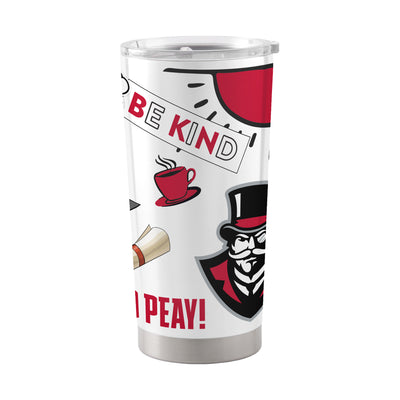 Austin Peay State 20oz Native Stainless Tumbler - Logo Brands