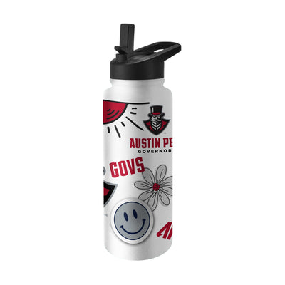 Austin Peay State 34oz Native Quencher Bottle - Logo Brands