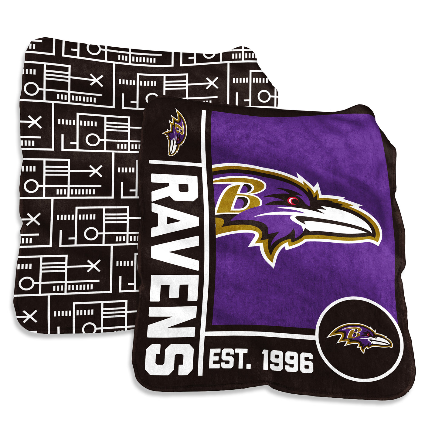 Baltimore Ravens 60x70 Super Plush Blanket