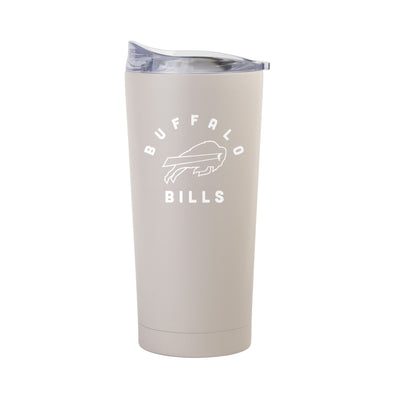 Buffalo Bills 20oz Archway Sand Powder Coat Tumbler - Logo Brands