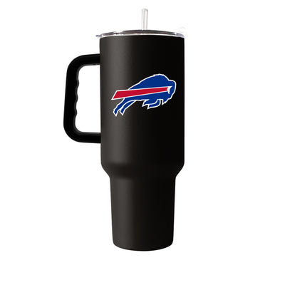 Buffalo Bills Black 40oz Flipside Powder Coat Tumbler