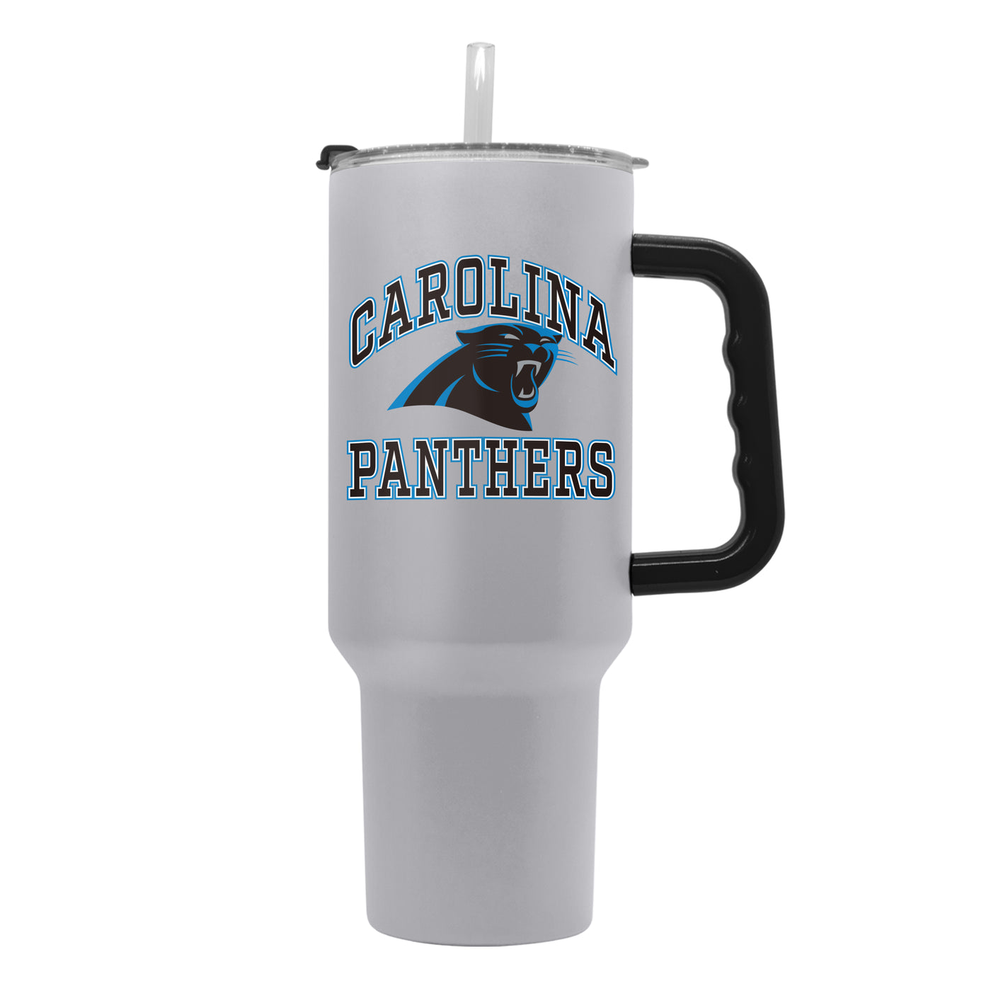 Carolina Panthers 40oz Athletic Powder Coat Tumbler