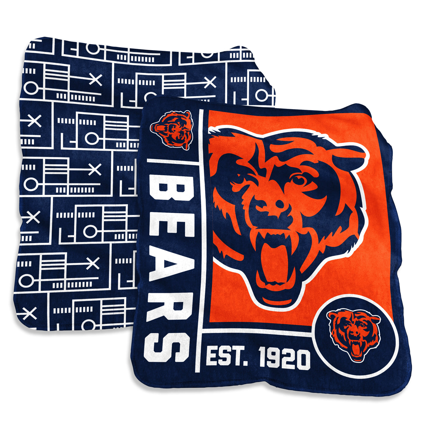 Chicago Bears 60x70 Super Plush Blanket
