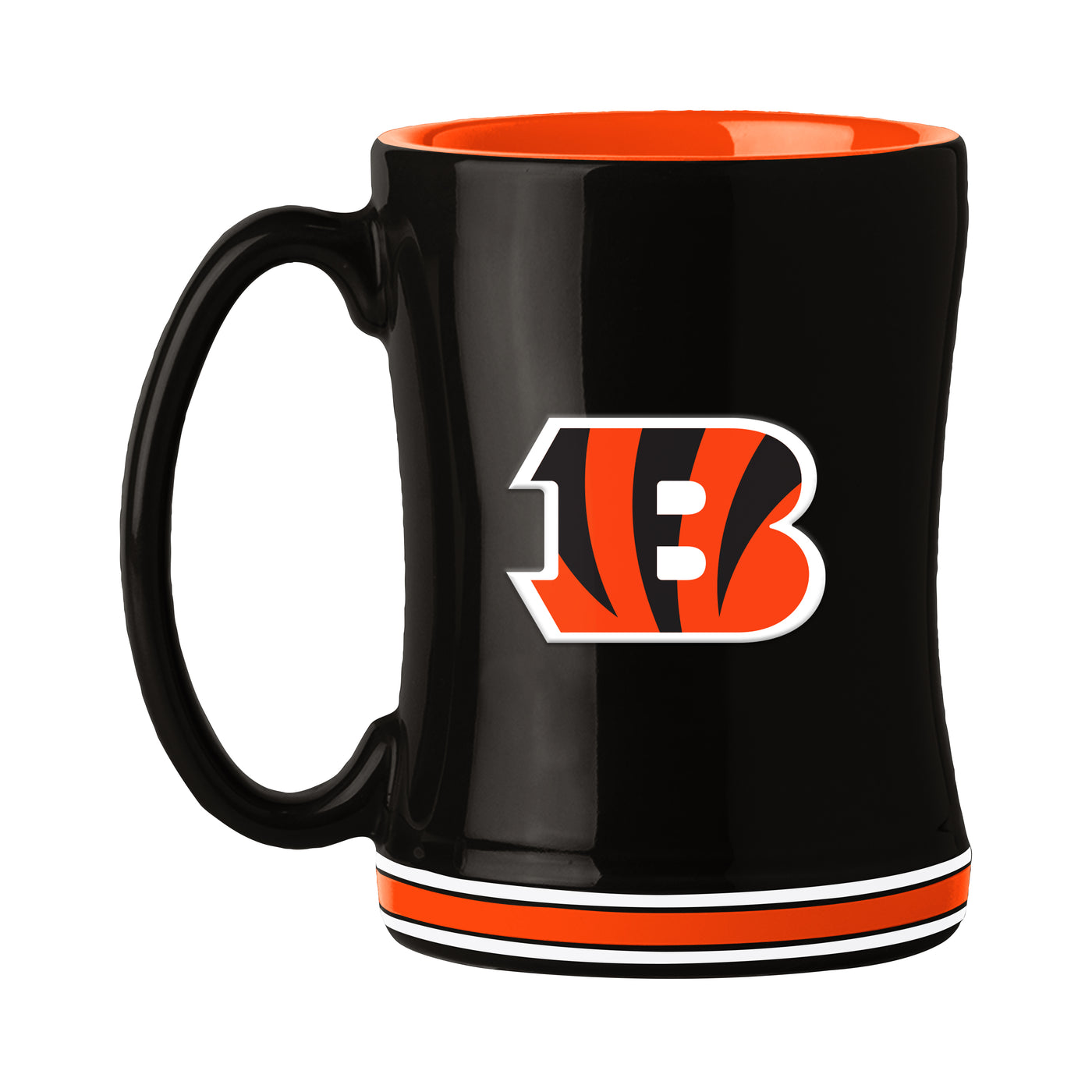 Cincinnati Bengals 14oz Relief Sculpted Mug - Logo Brands