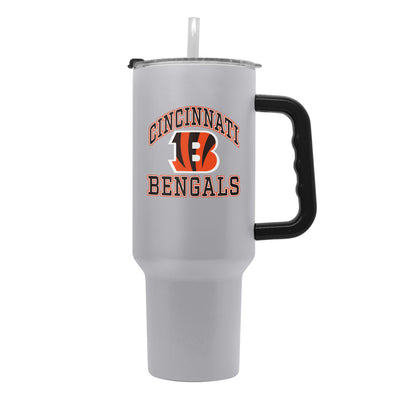 Cincinnati Bengals 40oz Athletic Powder Coat Tumbler - Logo Brands