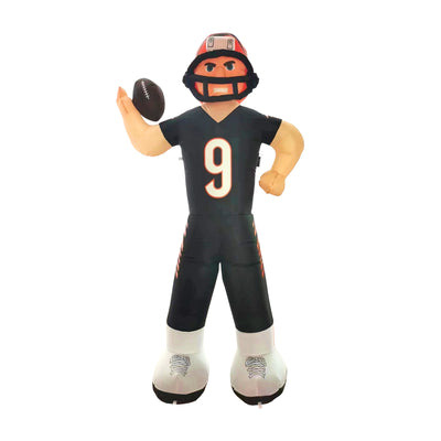 Cincinnati Bengals Joe Burrow 7ft Yard Inflatable - Logo Brands